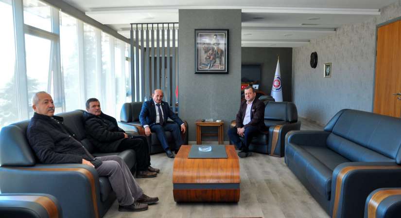 CHP Çorum Milletvekili Aday Adayı Talip Eken'e, Yönetim Kurulu Başkanımız Çetin Başaranhıncal'a yapmış olduğu ziyaret için teşekkür ederiz.