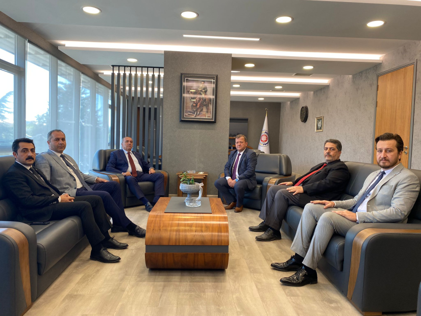 MHP Milletvekili Kayrıcı’dan  ÇTSO Başkanımız Başaranhıncal’a Ziyaret