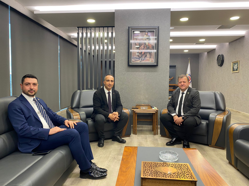 CHP Çorum İl Başkanı Solmaz’dan Çorum TSO Başkanı Başaranhıncal’a Ziyaret Etti