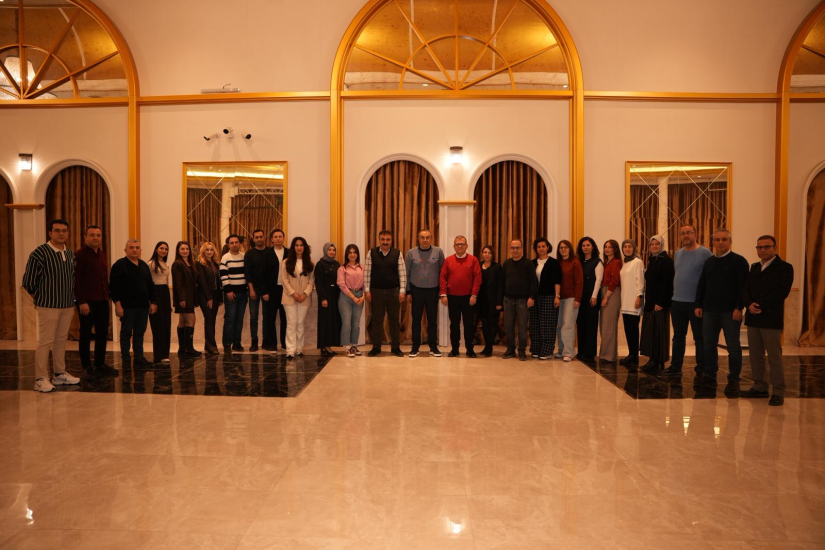 Meclis Başkanımız Erol Karadaş ve Yönetim Kurulu Başkanımız Çetin Başaranhıncal personelimiz ile bir araya geldi