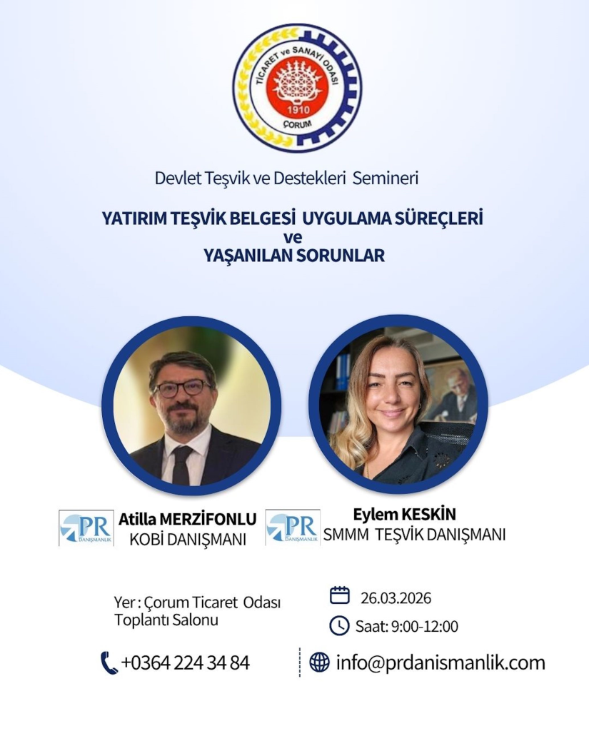 Devlet Teşvik Destekleri Semineri