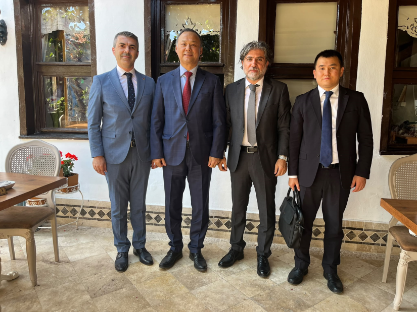 Kırgızistan Ankara Büyükelçisi ile görüşme