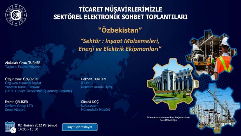 Ticaret Müşavirlerimizle Sektörel Sohbet Toplantıları - Özbekistan